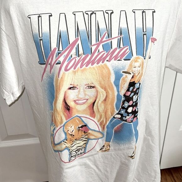 Hannah Montana Miley Cyrus Disney Channel T-Shirt Shirt Tee Shirt Medium M - Picture 2 of 3